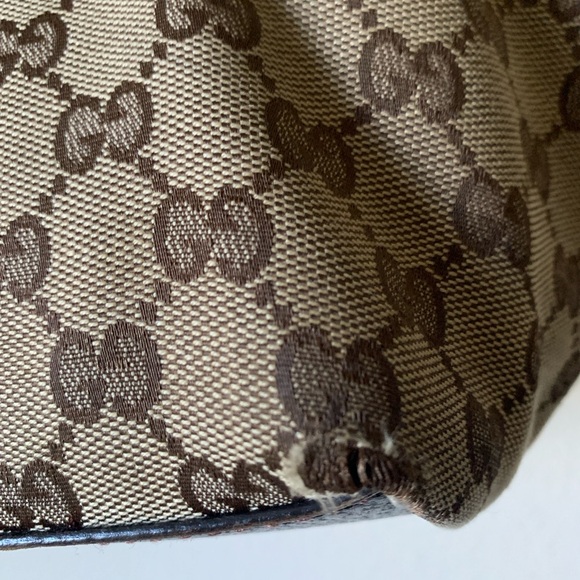 Sale !!!-🔥🔥🔥🔥 Authentic Gucci monogram Sherry Line SMALL - Picture 7 of 13